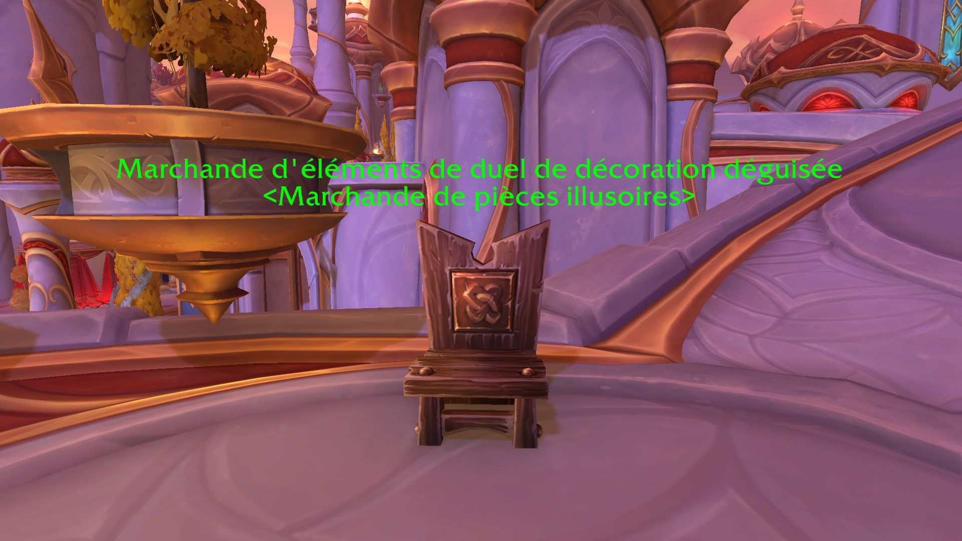 Intendante de Duel de décoration : Marchande d'éléments de duel de décoration déguisée